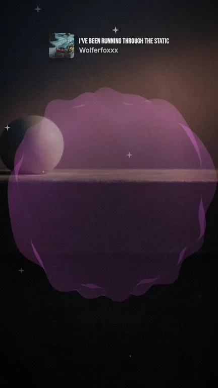 Ink lyric video style: a still from its sample