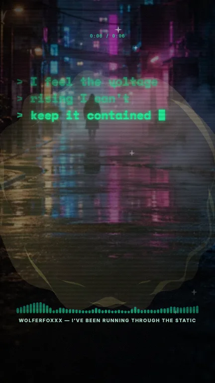Terminal lyric style